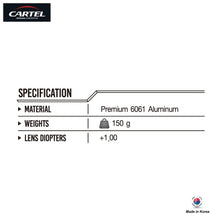 Load image into Gallery viewer, Cartel 42mm Diameter X-Pert Compound Bow Scope / Made in Korea