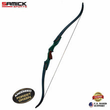 Load image into Gallery viewer, Samick 60&quot; Discovery CNC Riser &amp; Wood Core Carbon ILF Hunting Bow