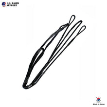 Load image into Gallery viewer, Cartel Korea Made B55 Black Bow String Replacement for Recurve &amp; Traditional Bow